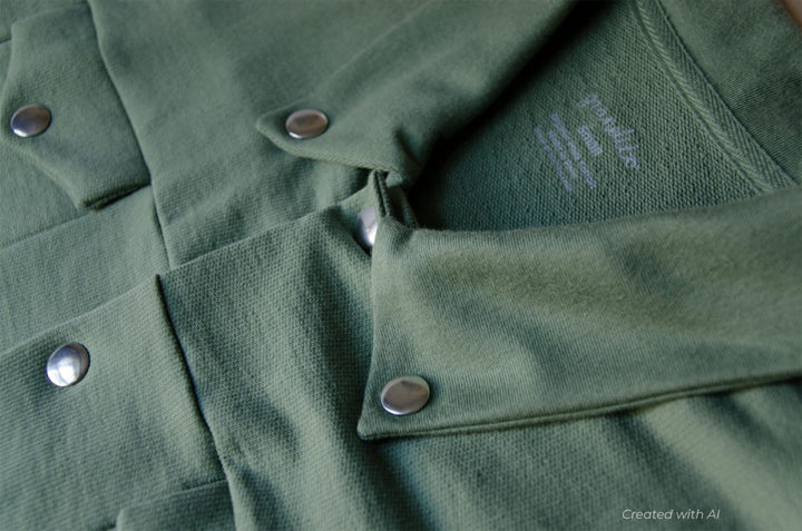 Adult Pima Unisex Jersey Jacket - Green - Jacket