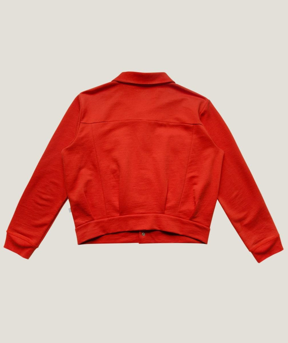 Adult Pima Unisex Jersey Jacket - Red - small - Jacket