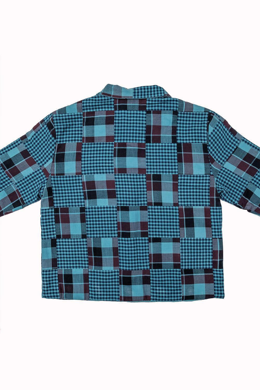 Adult Worker Jacket - Emerald Patchwork - jacket - baby
