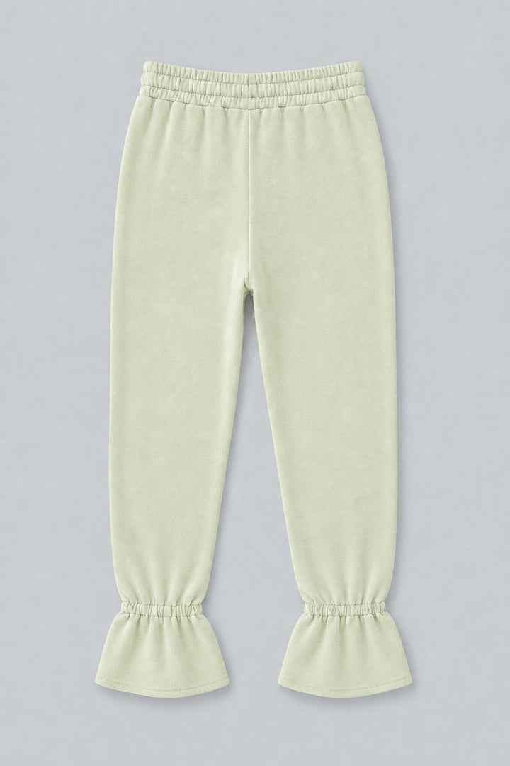 Tie Ankle Sweatpants - Green