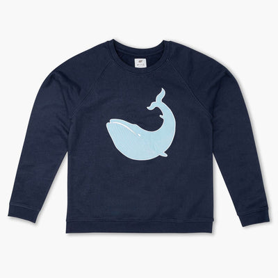 Adult Embroidered Crewneck Sweatshirt - Big Blue