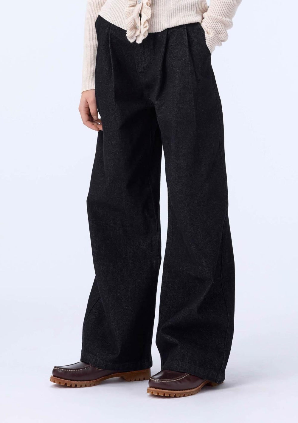 Aeisha - Washed Black - 8Y (128cm) - Jeans