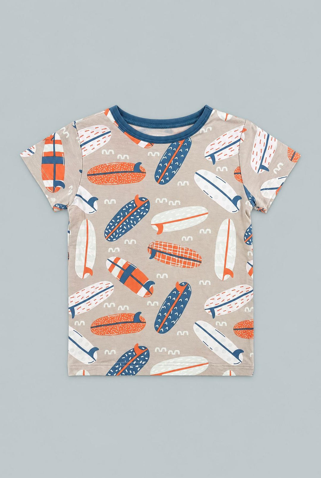 Big Kid Pajama Short Sleeve - Surfboards