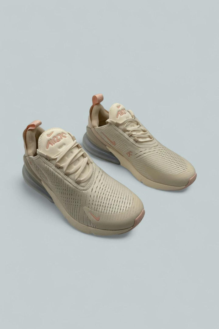 Air Max 270 Low Top Sneakers - Soft Pearl/Washed Coral - 10 - Sneaker