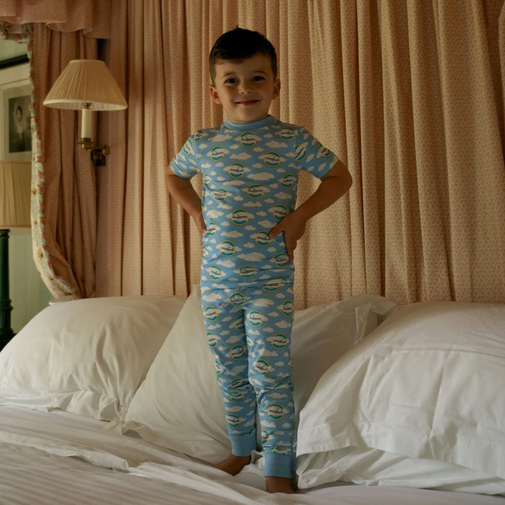 Airplane Prism Pajamas - pajamas - baby