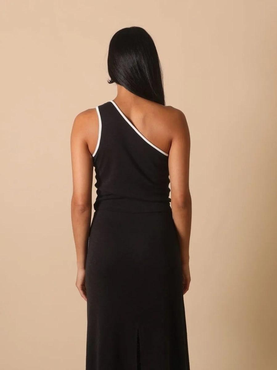 Victoria Top - Charcoal