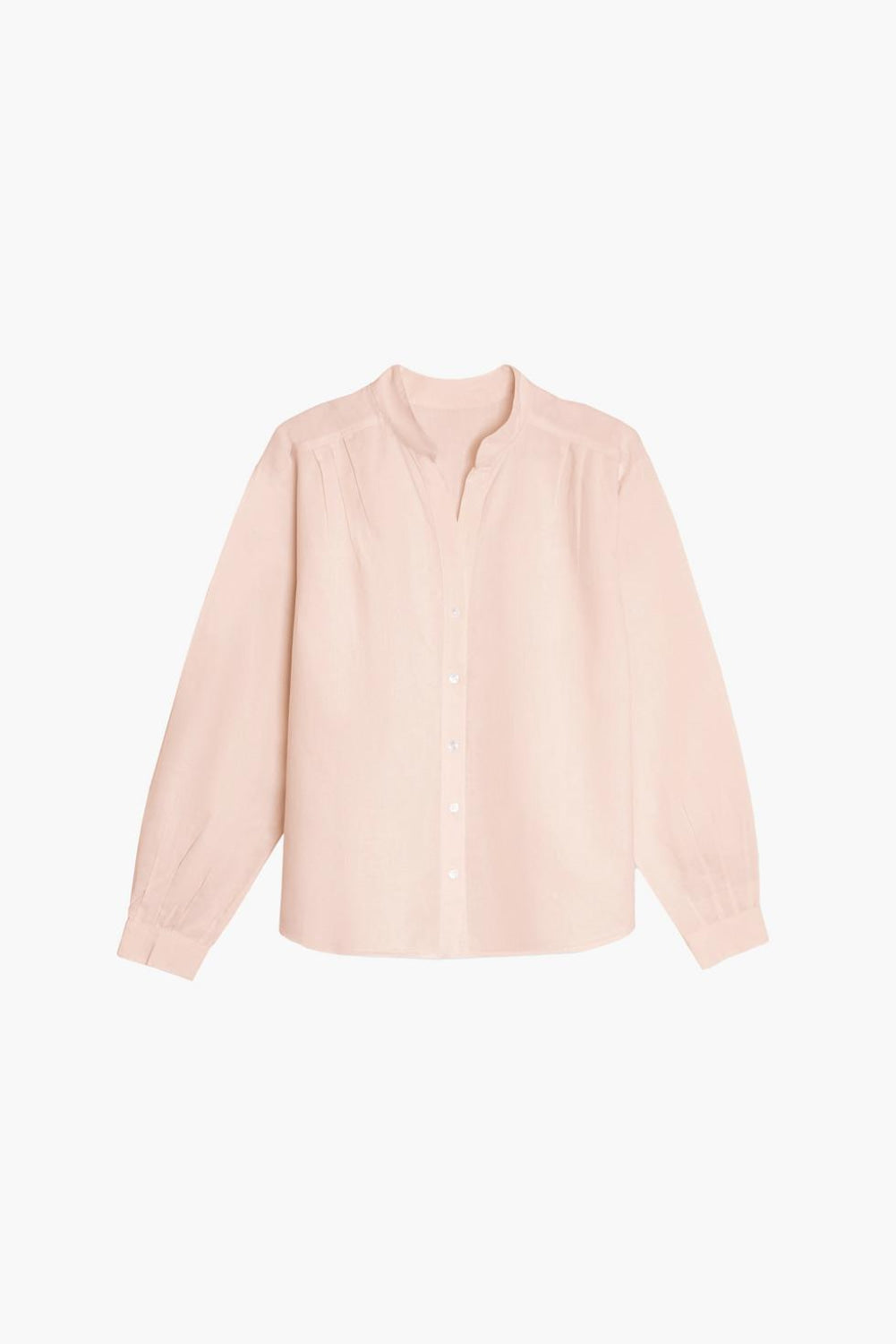 Akhen Button Up - Pale Rose - Button Down Shirt