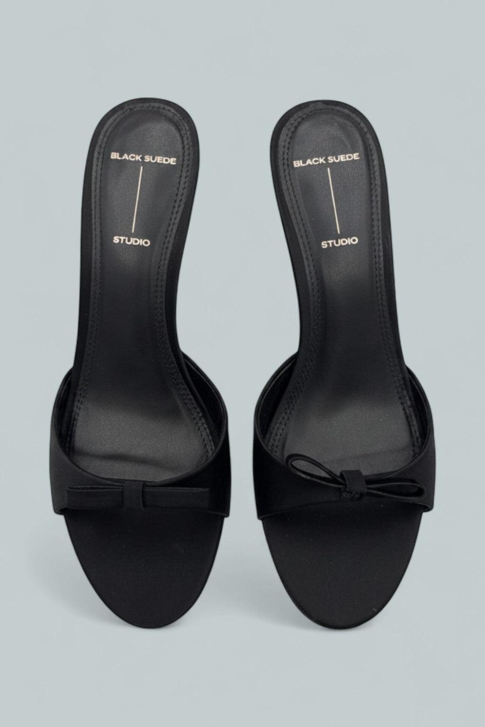 Albie 65 Mule Sandals - Black - Sandals