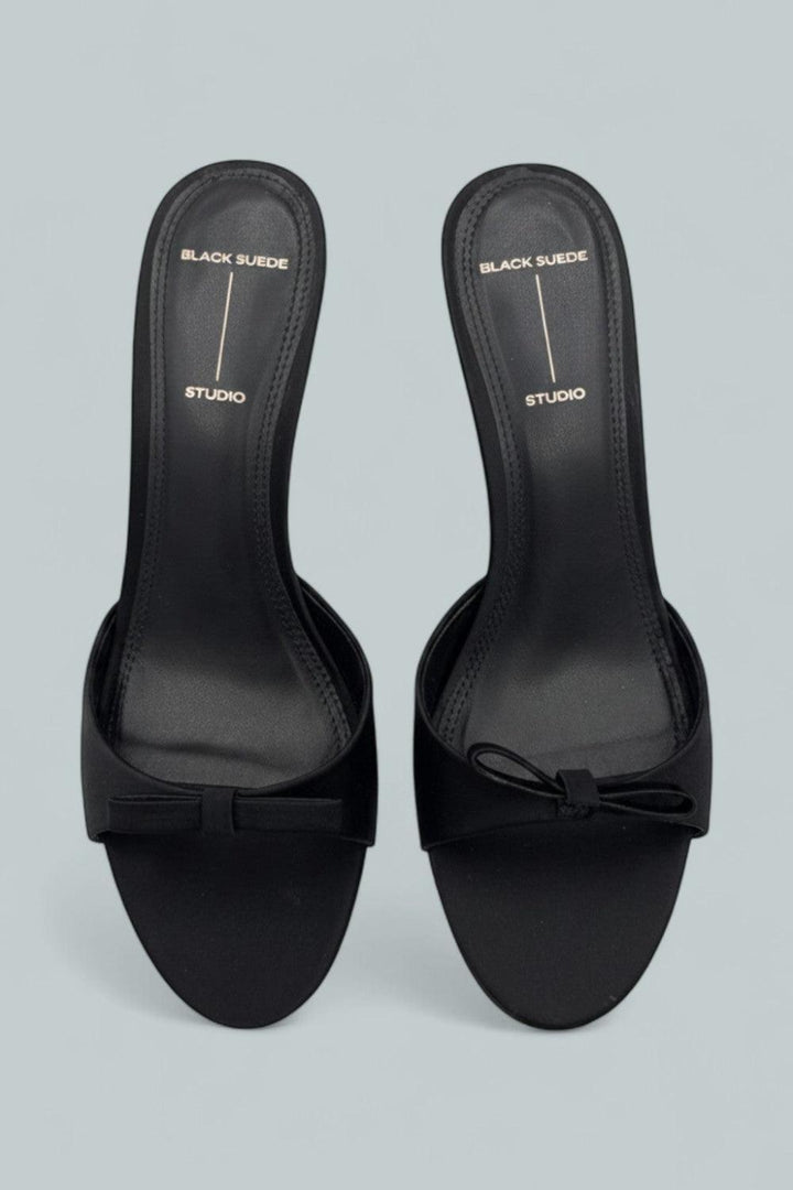 Albie 65 Mule Sandals - Black - Sandals