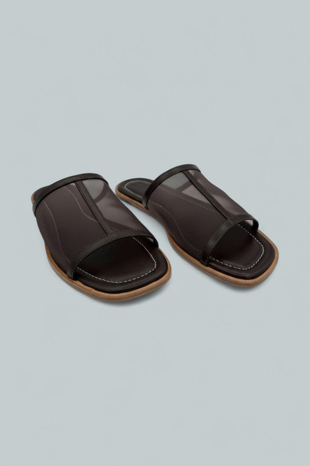 Alessandra Sandal - Espresso Mesh - EU 39 / US 9 - Sandals