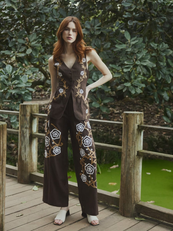 Alexa Top - Chocolate Martini - Vest