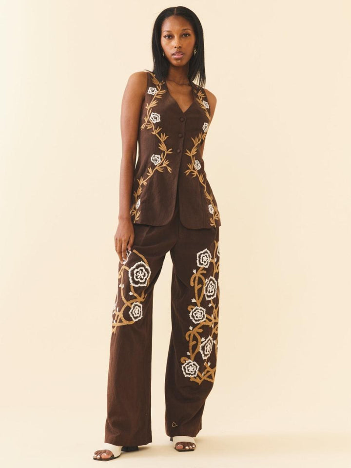 Alexa Top - Chocolate Martini - Vest
