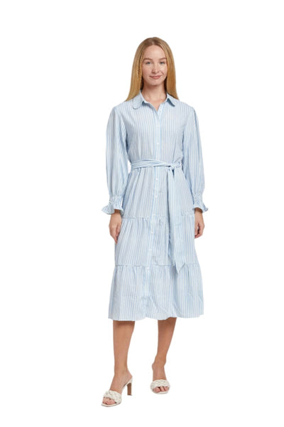 Alice Dress - Blue Stripe - xs - Dresses