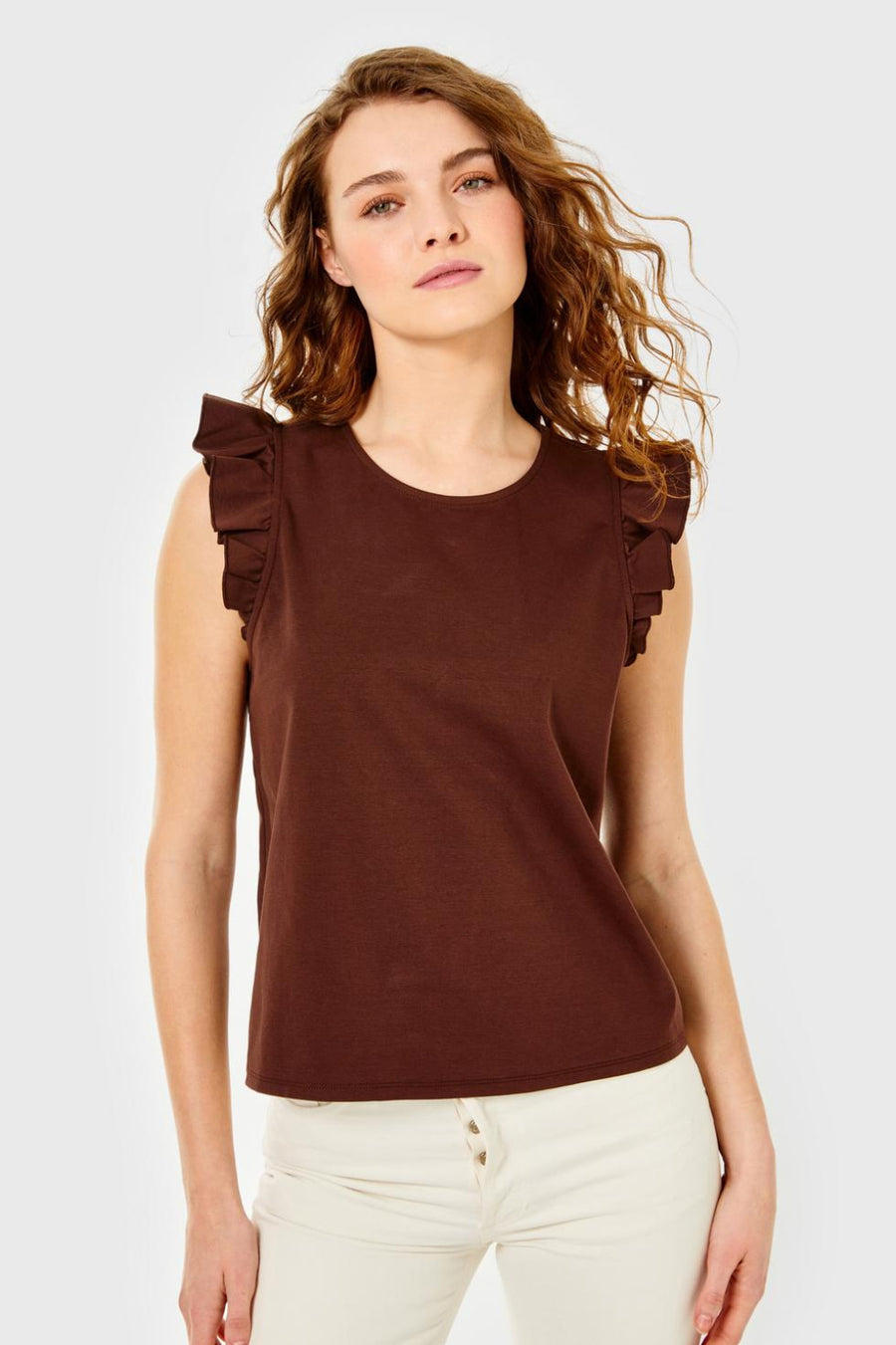 Alice Top - Chicory Coffee - Tank Top