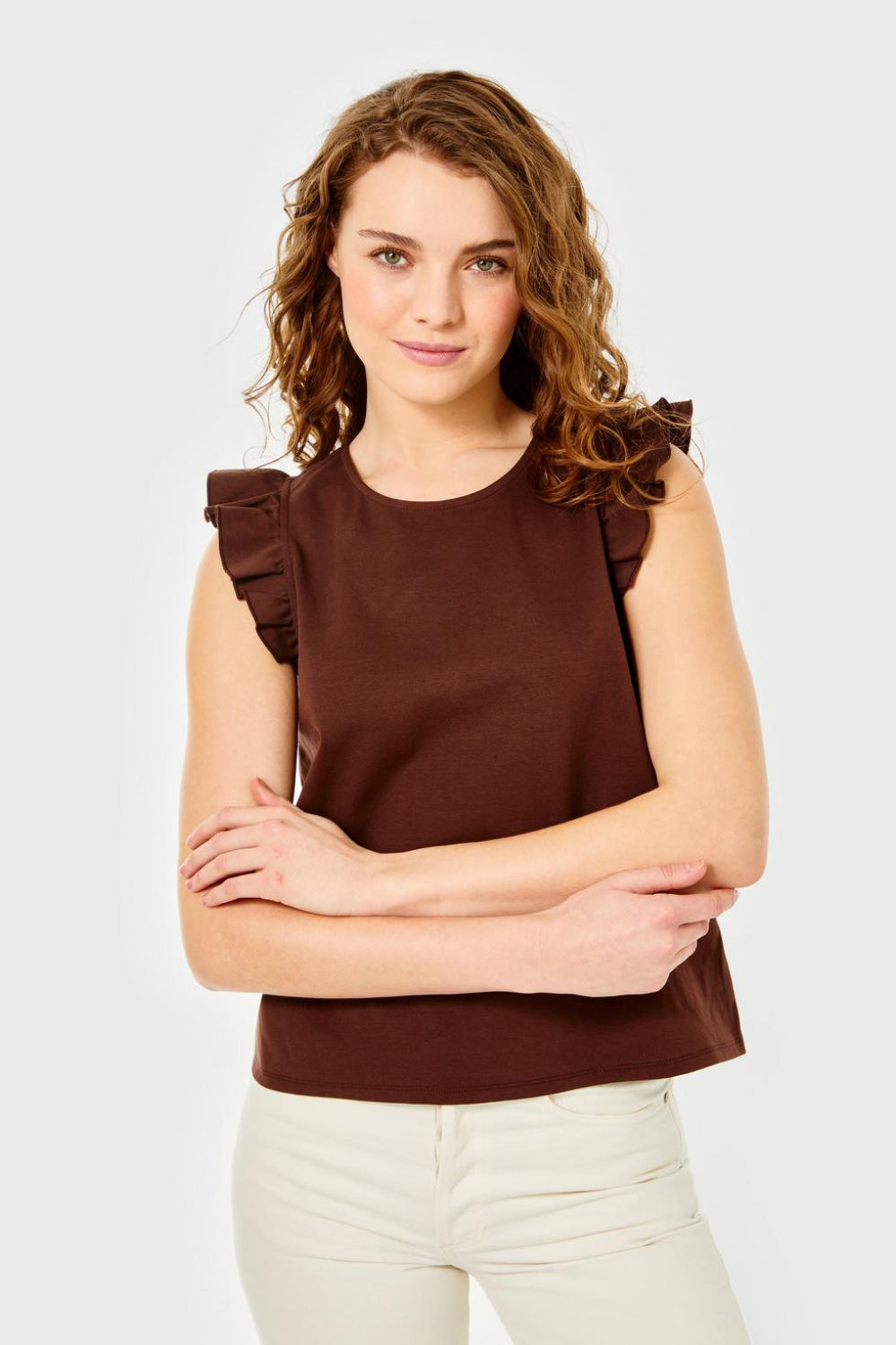 Alice Top - Chicory Coffee - Tank Top