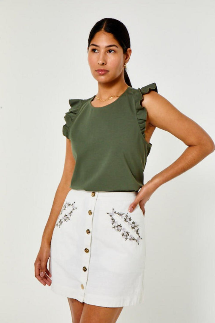 Alice Top - Thyme - Tank Top
