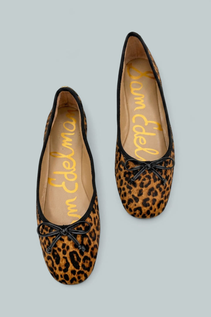 Alie Animal Print Calf Hair Ballet Flats - Brown Mult - 7 - Flats