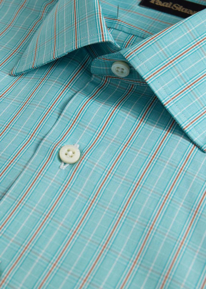 All Year Cotton Sport Shirt - Mint - Collared Shirt