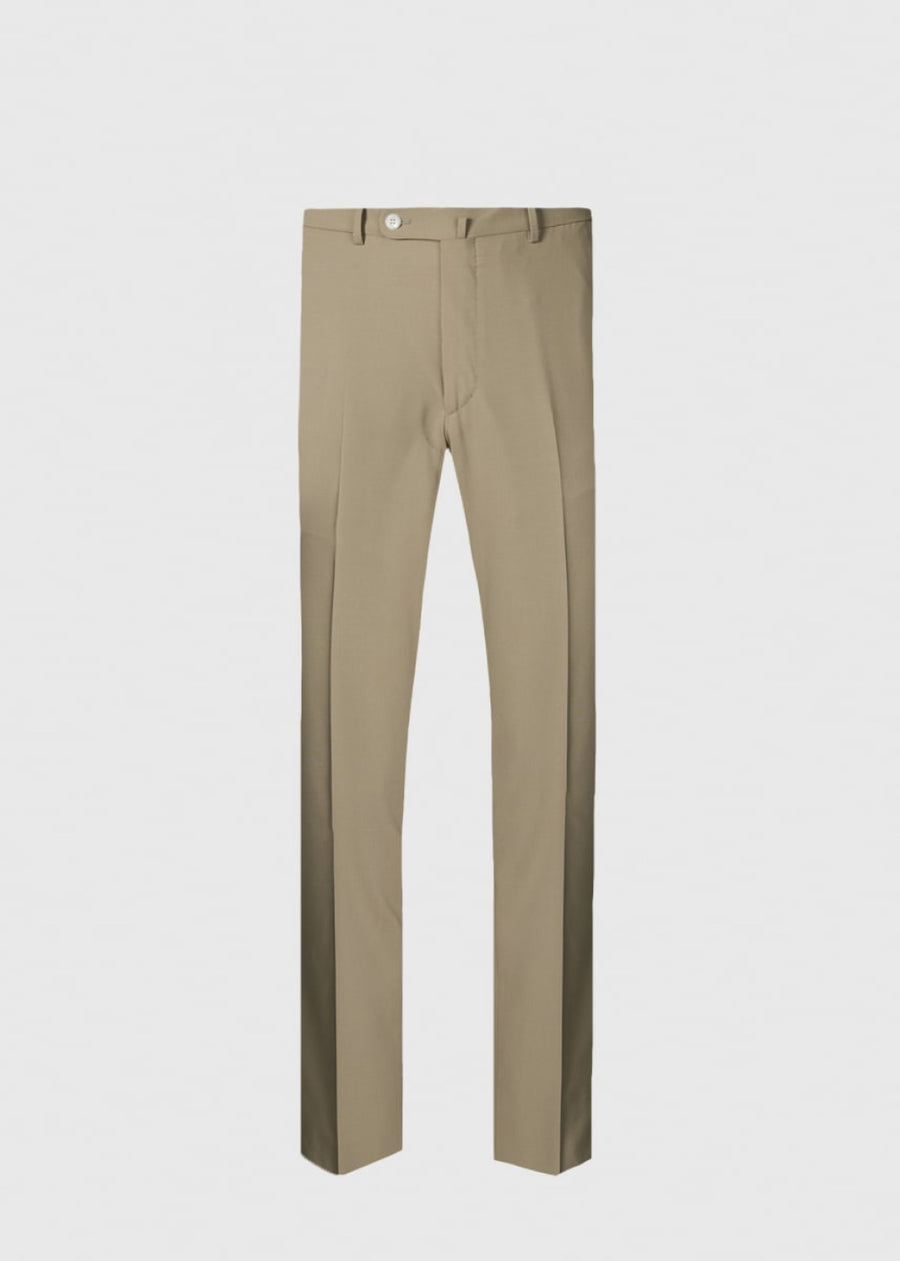 All Year Wool Dress Trouser - Taupe - Trouser