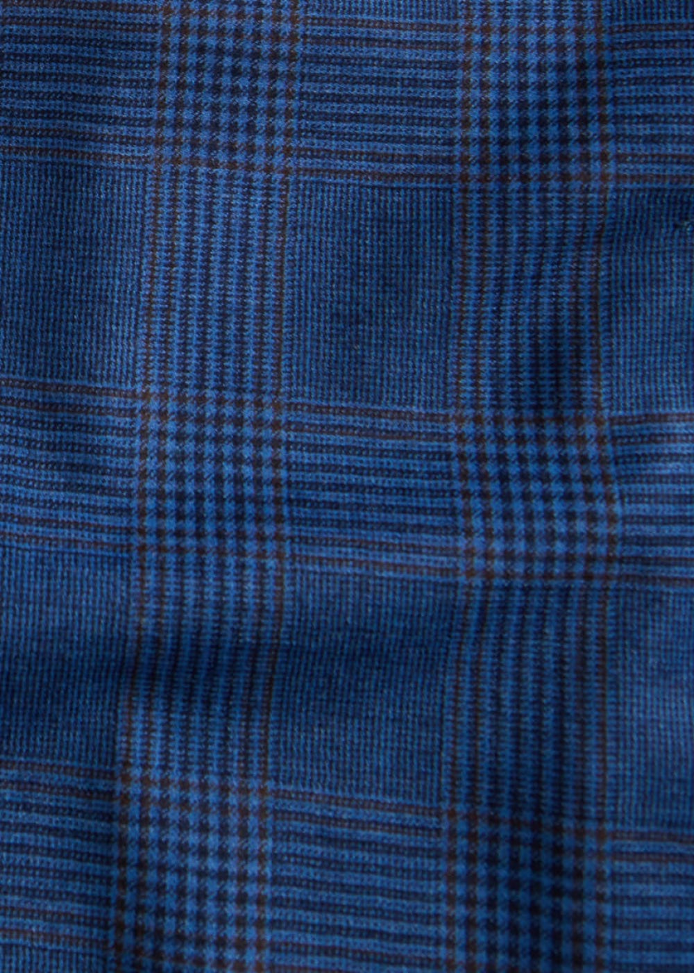 All Year Wool Plaid Jacket - Blue - 38 - Blazer
