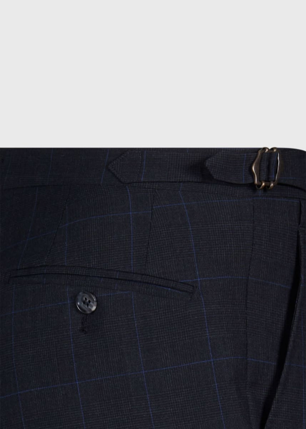 All Year Wool Plaid Suit - Grey - Suit - adult