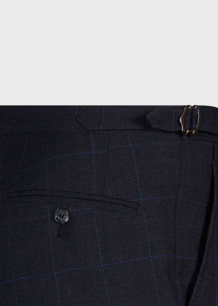 All Year Wool Plaid Suit - Grey - Suit - adult
