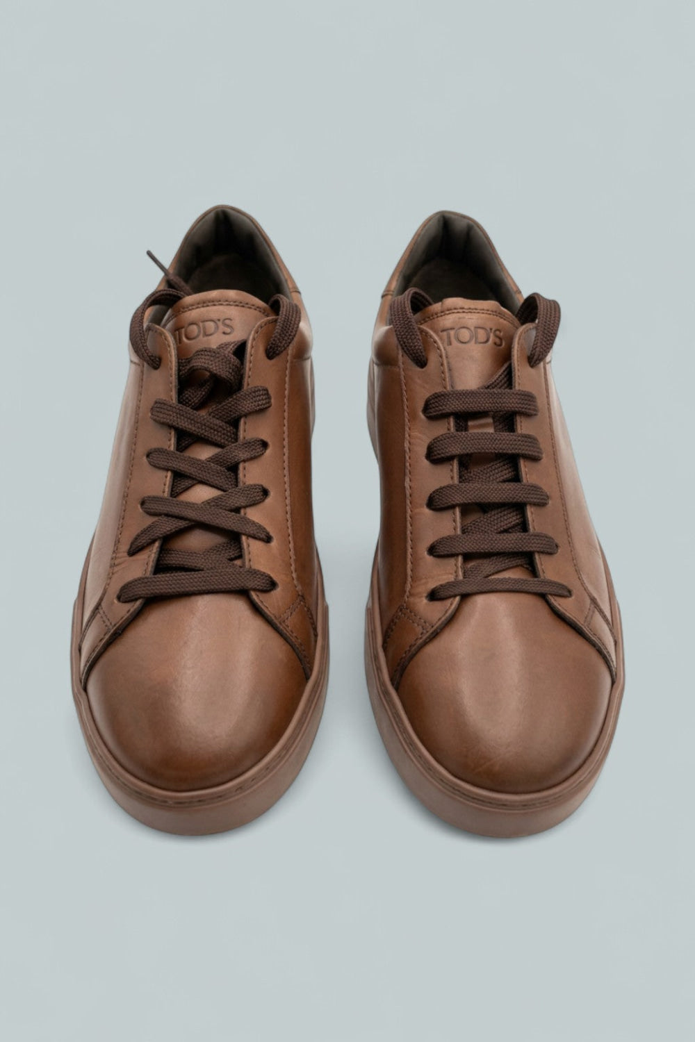 Allacciata Cassetta Sneakers - Dark Brown - 8.5 - Sneaker