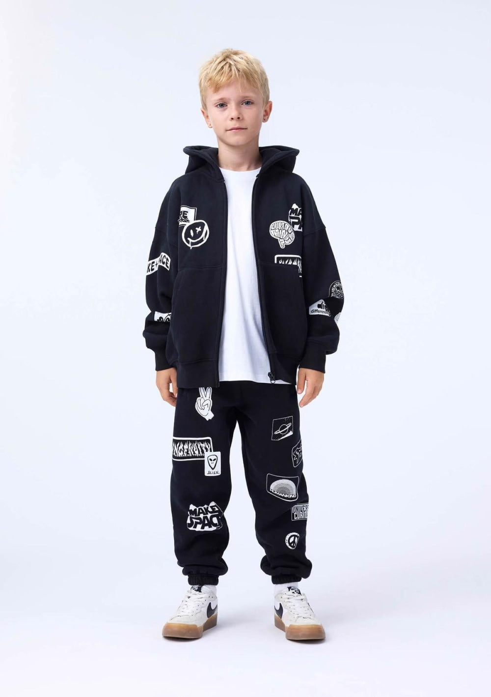 Allen - Black - 8Y (128cm) - Pants