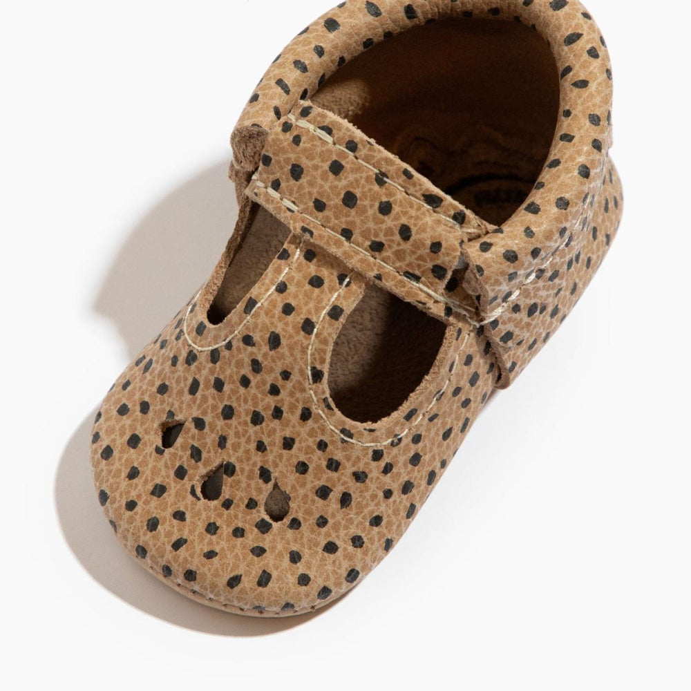 Almond Speckles Mary Jane Baby Shoe - ’Flats - Baby Kids Adult All’