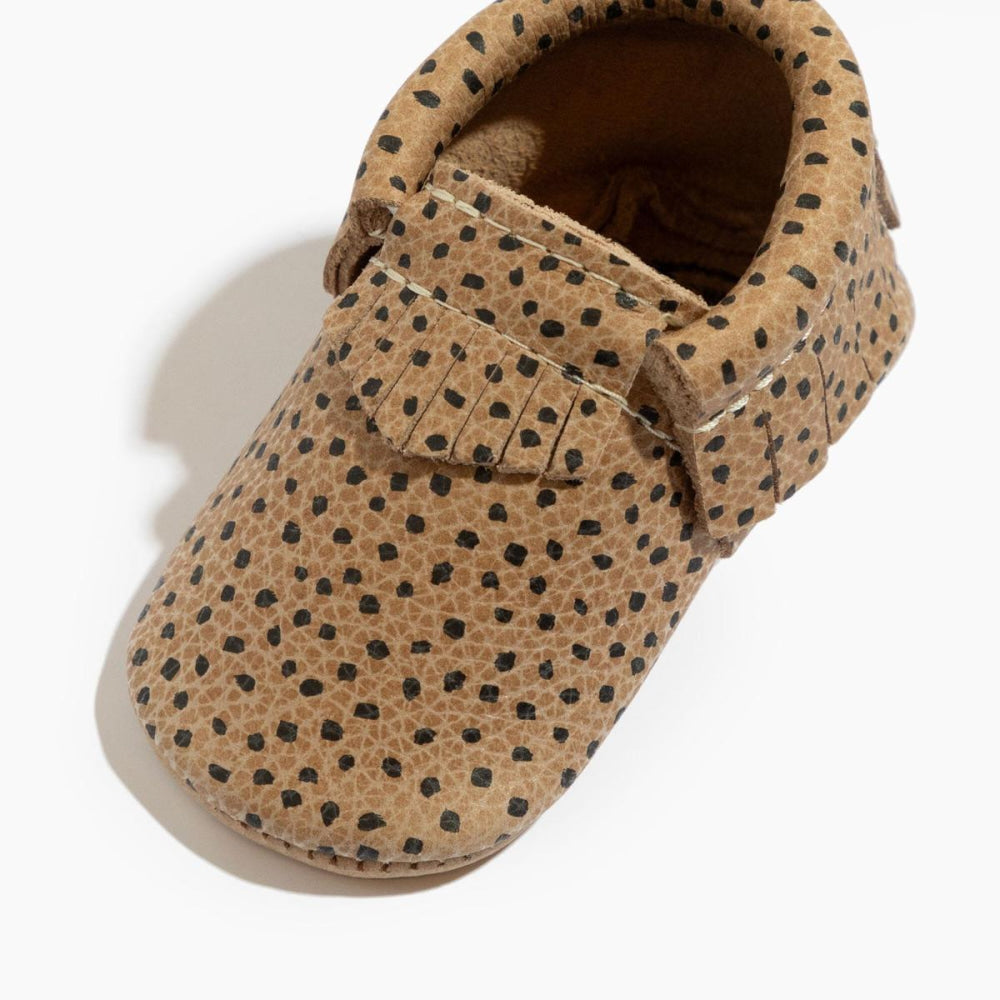 Almond Speckles Moccasin Baby Shoe - ’Moccasin - Kids Adult’