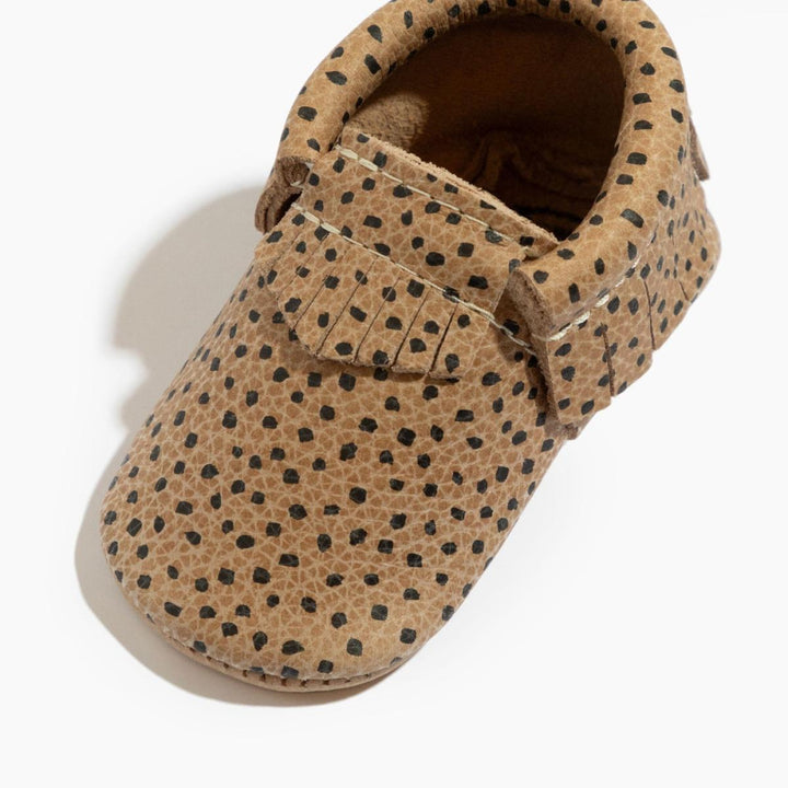 Almond Speckles Moccasin Baby Shoe - ’Moccasin - Kids Adult’