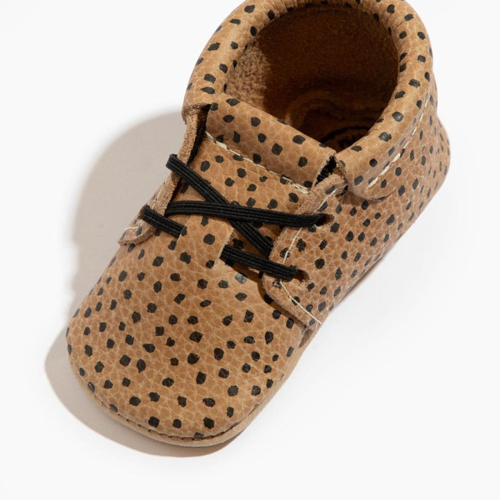 Almond Speckles Oxford Baby Shoe - ’Bootie - Baby Kids Adult’