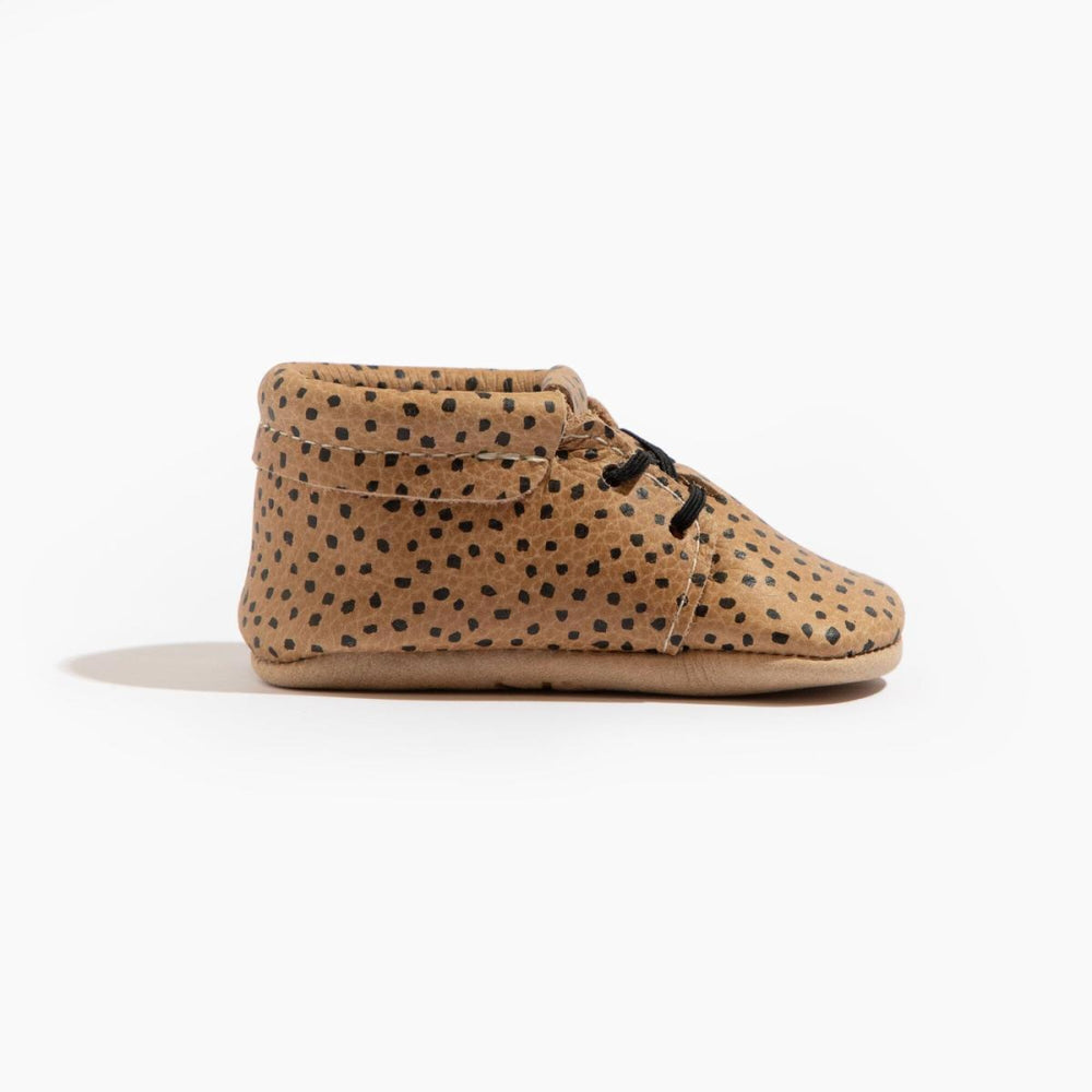 Almond Speckles Oxford Baby Shoe - ’Bootie - Baby Kids Adult’