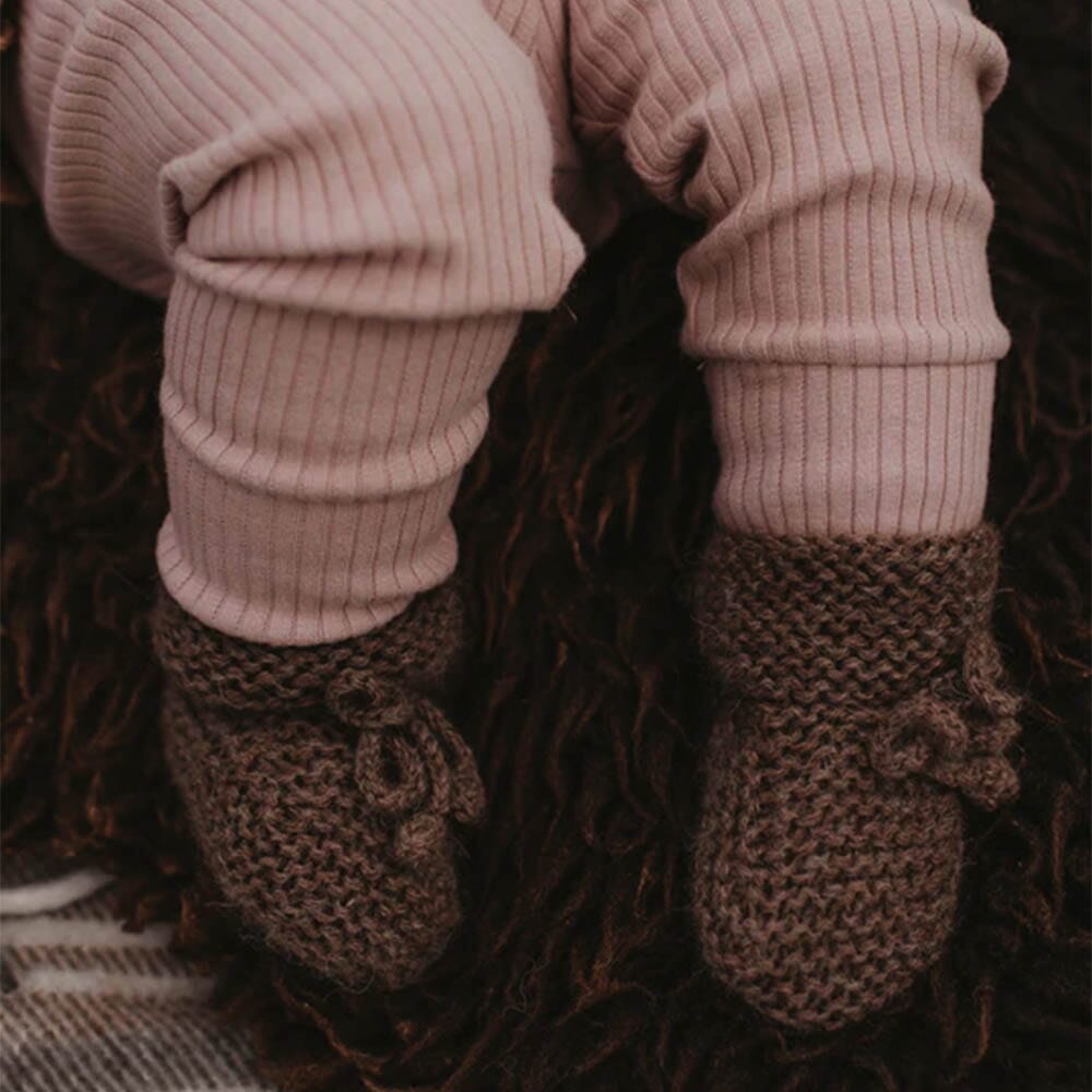 The Alpaca Bootie - Fawn Shoes The Simple Folk 