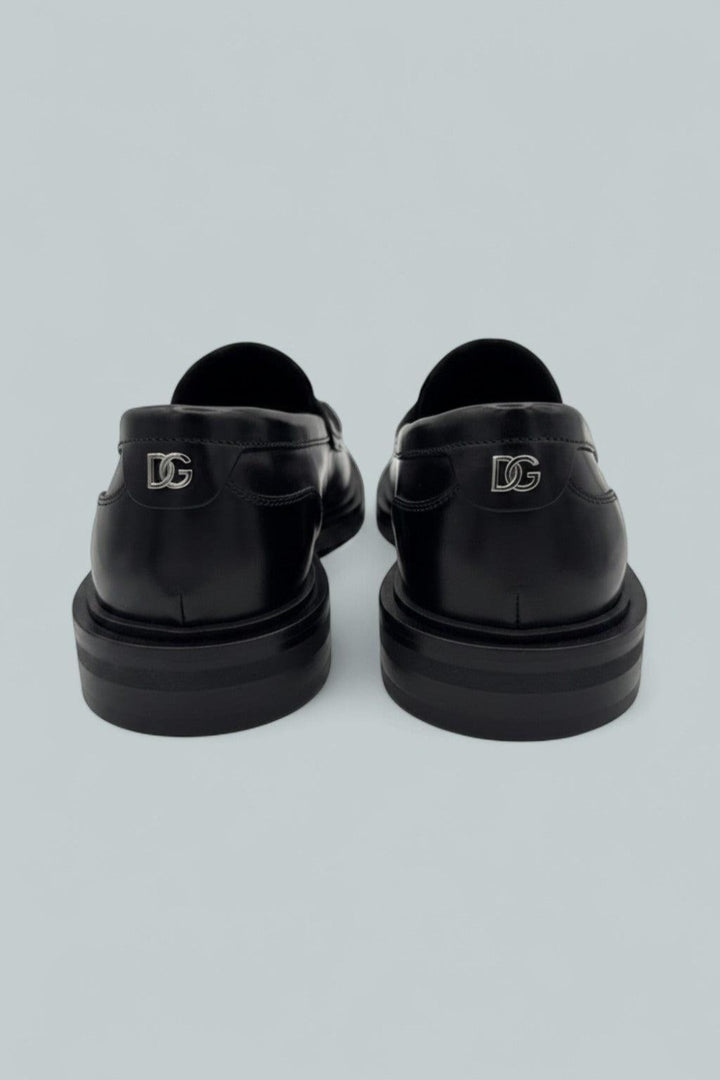 Altavilla Brushed Calfskin Loafers - Black - US 8.5 - Loafers