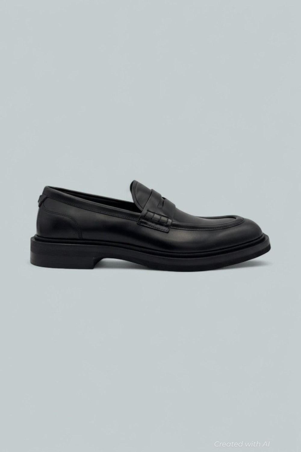 Altavilla Brushed Calfskin Loafers - Black - US 8.5 - Loafers
