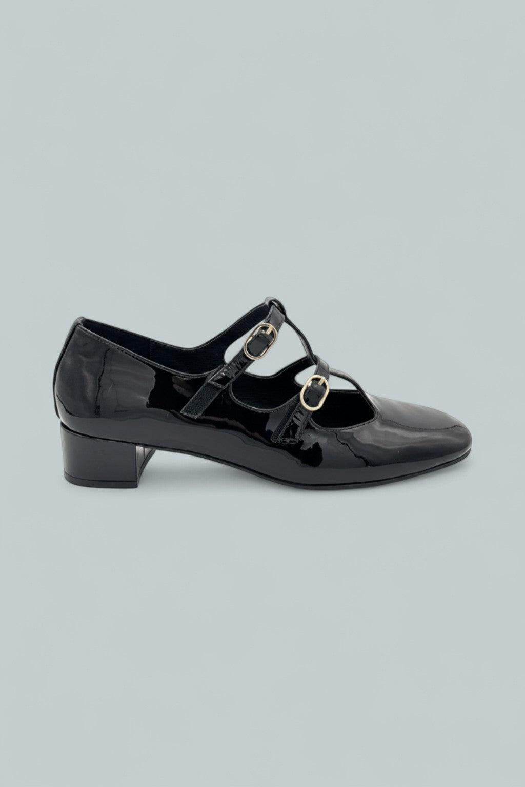 Filmstar Pump - Black Patent