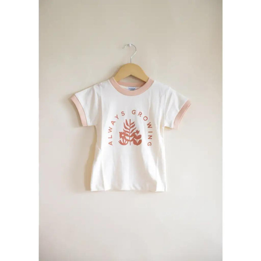 Always Growing Everyday Ringer - T-shirt