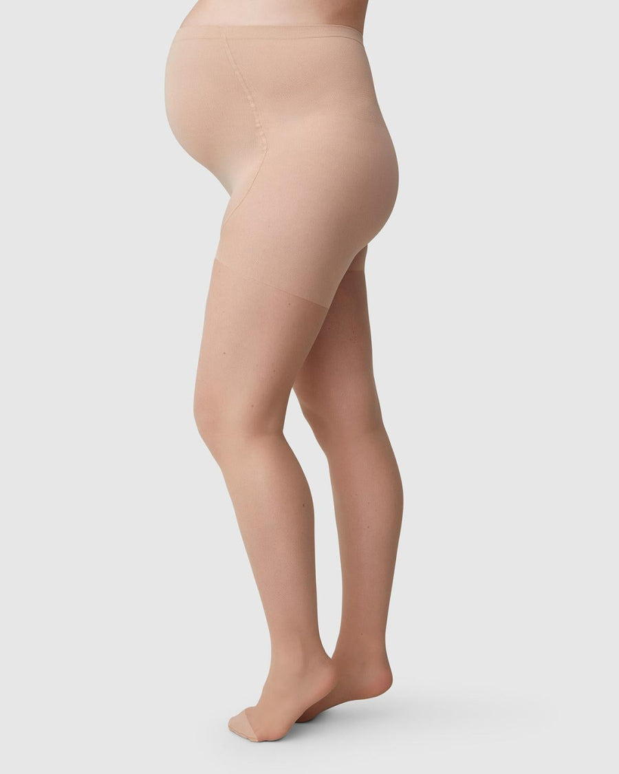 Amanda Maternity Tights - Sand - Tights