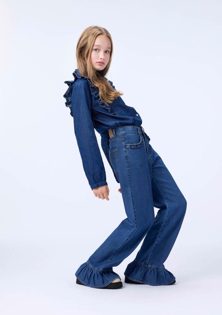 Amara - Blue Vintage - 8Y (128cm) - Jeans