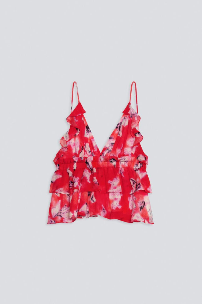 Amars - Mixed Red - FINAL SALE - Tank Top