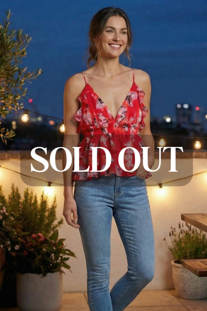 Amars - Mixed Red - FINAL SALE - Tank Top