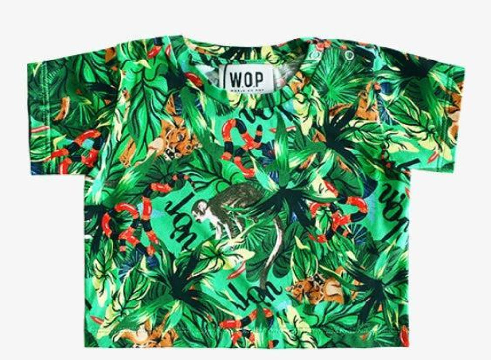 ’Amazonia’ printed tee - Green - T-shirt