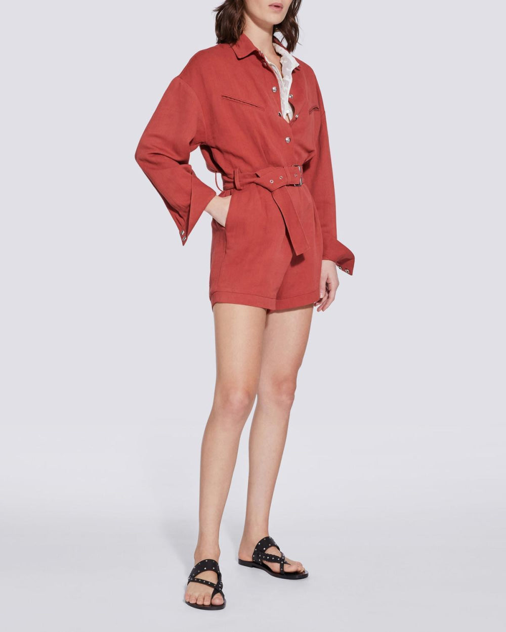 Ambrocio - Brick - FINAL SALE - Romper