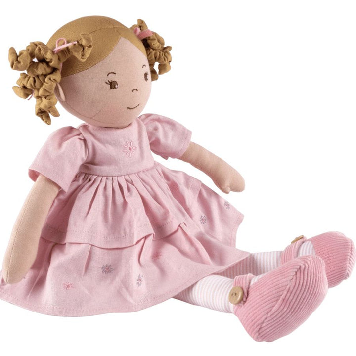 Amelia Brown Hair Doll Toys Tikiri Toys 