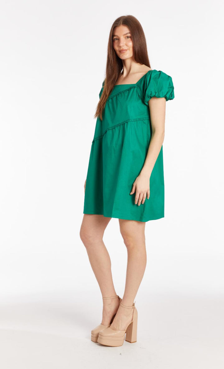 Amelie Dress - Emerald - Small - Dresses