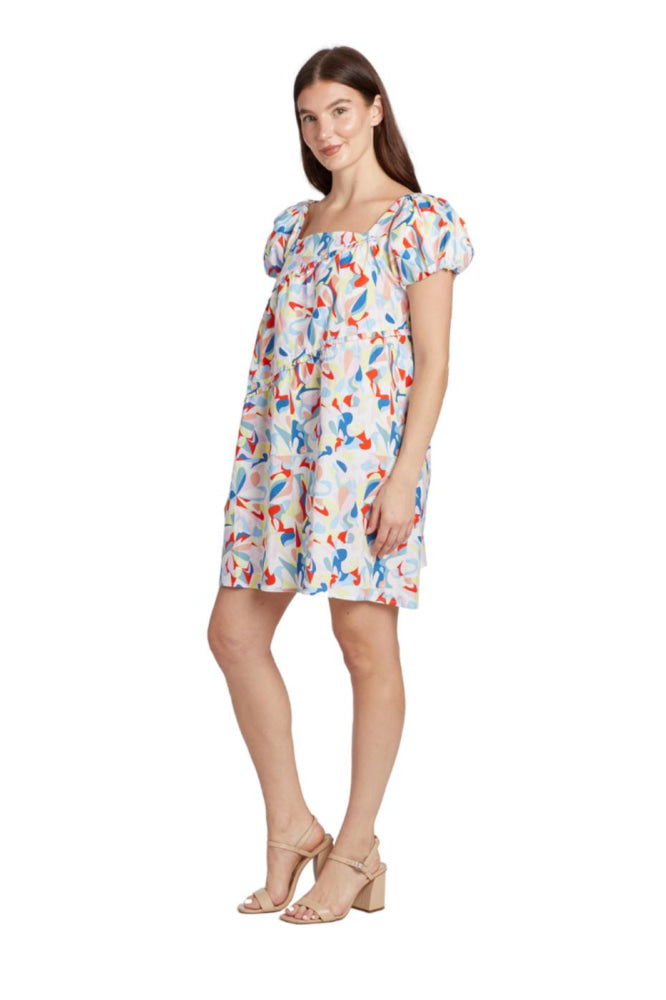 Amelie Dress - Joyful Swirl - Dresses