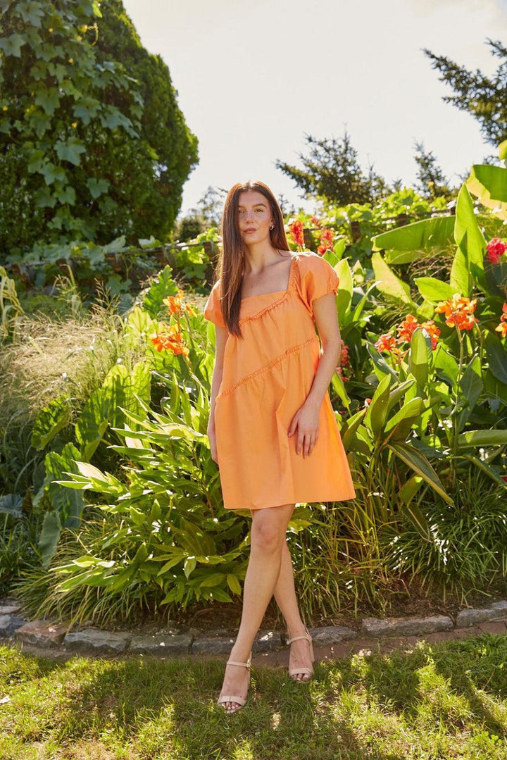 Amelie Dress - Orange Crush - Dresses