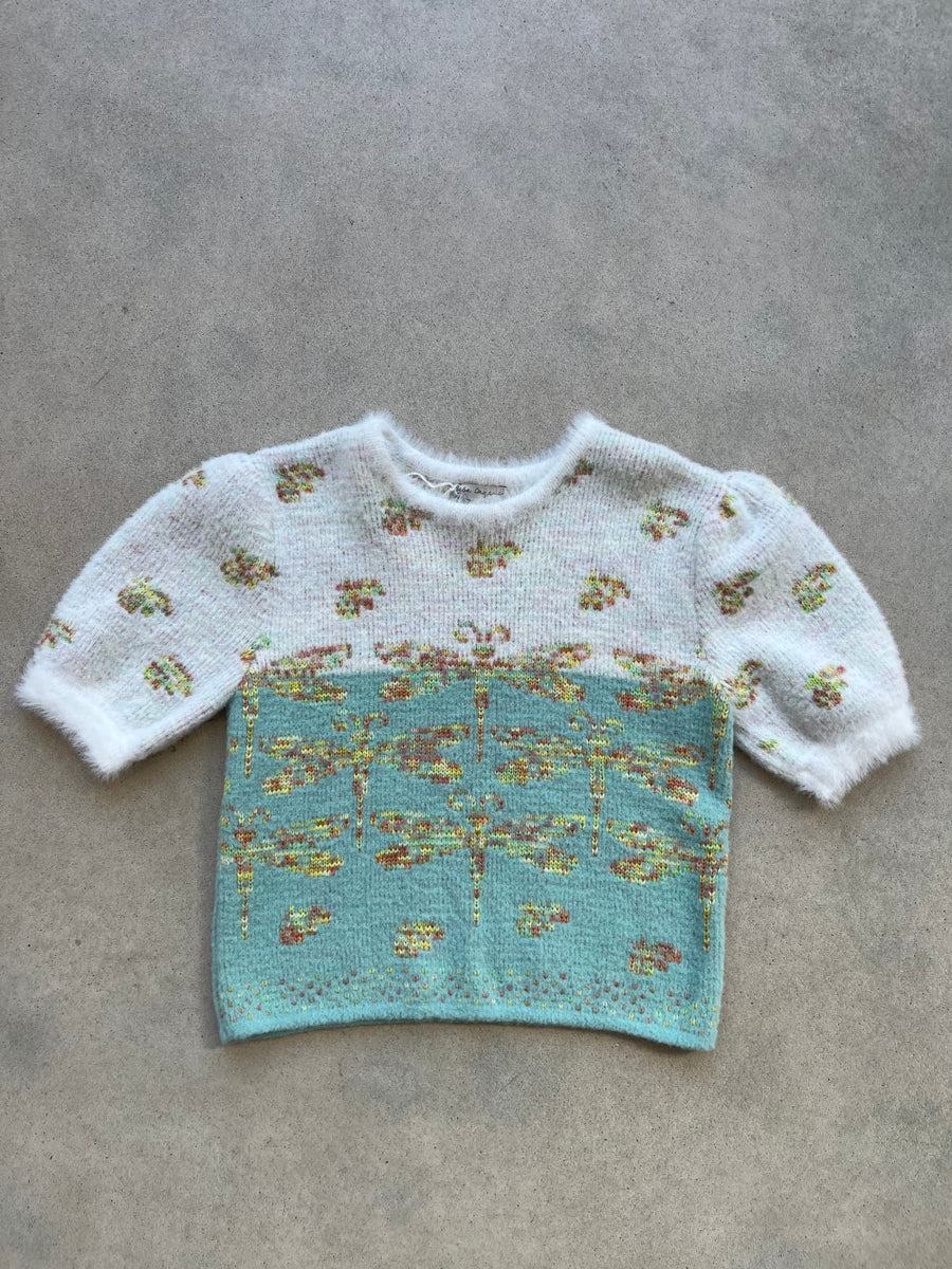 Anais Top - Green - 8y - Sweater