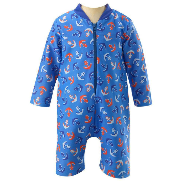 Anchor Zip Up Rash Guard - 6m - Rash Guard
